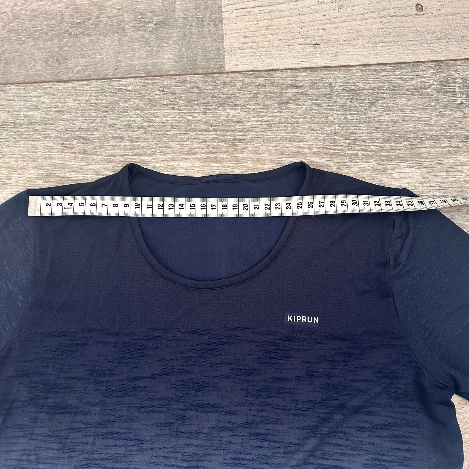 T-Shirt Decathlon Kiprun Hardloop Azul Ombre / Degrade – Tamanho M – photo 6